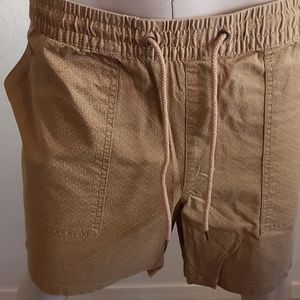 Men's Khaki Tan Drawstring Shorts Goodfellow BNWT